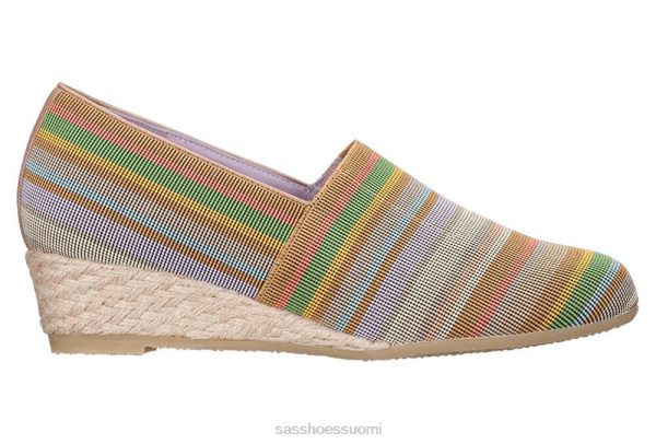 loafer | SAS Shoes becky wedge slip päällä rusketus naiset XTJ24Z399
