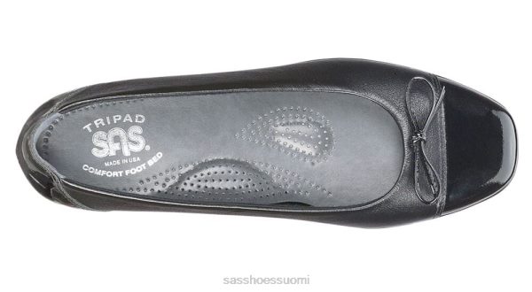 loafer | SAS Shoes coco slip on leivänpäällä musta jousi naiset XTJ24Z411