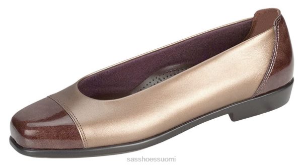 loafer | SAS Shoes coco slip on leivänpäällä pronssi naiset XTJ24Z392