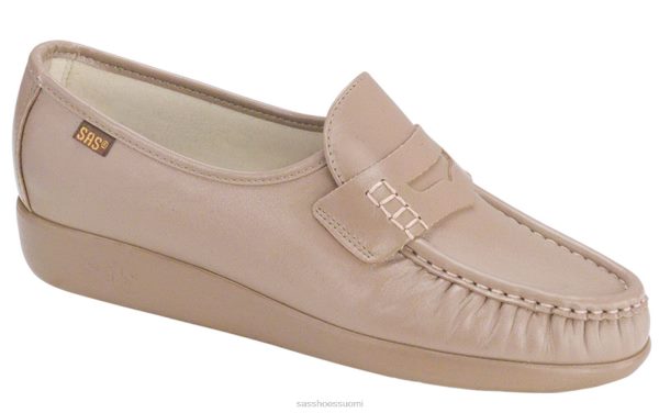 loafer | SAS Shoes klassinen slip on loafer mokka naiset XTJ24Z189