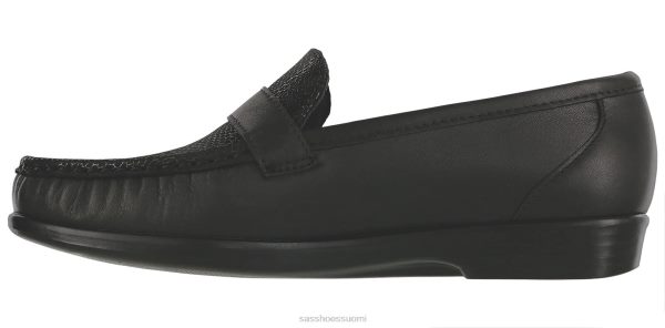 loafer | SAS Shoes lara slip on loafer musta suo naiset XTJ24Z243