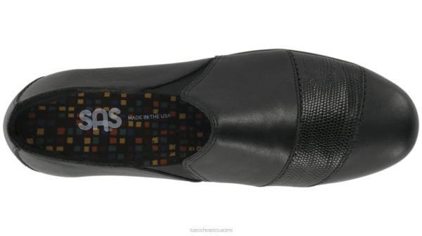 loafer | SAS Shoes nora slip on loafer musta/lisko naiset XTJ24Z246