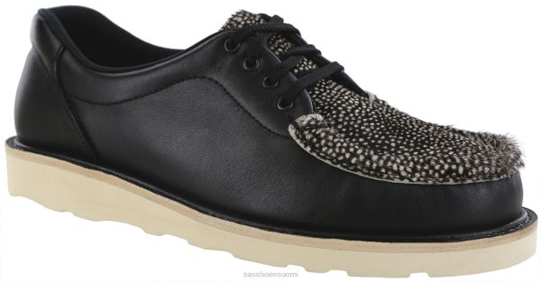 loafer | SAS Shoes ota hallintaasi nauhakuppi musta chital naiset XTJ24Z433