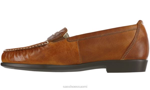 loafer | SAS Shoes penniä j slip on loafer kastanja naiset XTJ24Z226