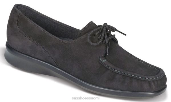 loafer | SAS Shoes petra nauhallinen loafer hiilen nubukki naiset XTJ24Z396
