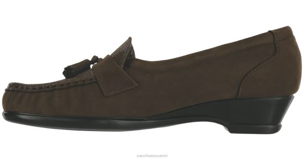 loafer | SAS Shoes taylor slip on wedge ruskea nurmi naiset XTJ24Z255