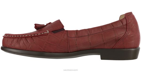 loafer | SAS Shoes toivo lipsahtaa päälle punainen krokko naiset XTJ24Z212