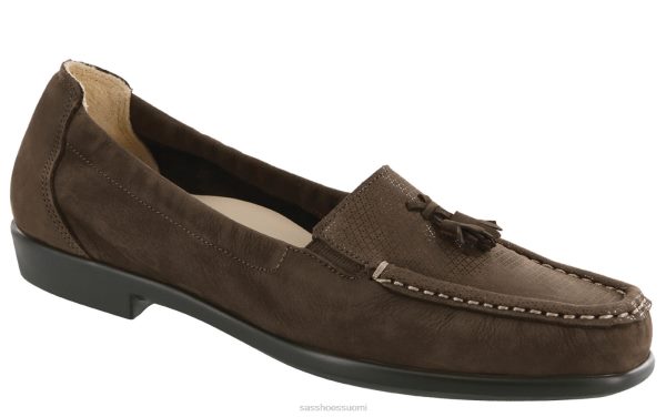 loafer | SAS Shoes toivo lipsahtaa päälle ruskea nurmi naiset XTJ24Z207