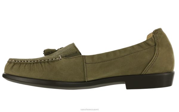 loafer | SAS Shoes toivo lipsahtaa päälle vihreä tundra naiset XTJ24Z209