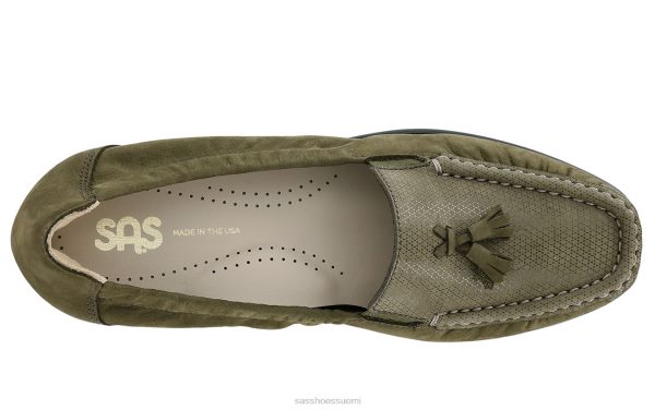 loafer | SAS Shoes toivo lipsahtaa päälle vihreä tundra naiset XTJ24Z209