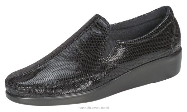 loafer | SAS Shoes unelma lipsahdus loaferissa musta käärme naiset XTJ24Z181