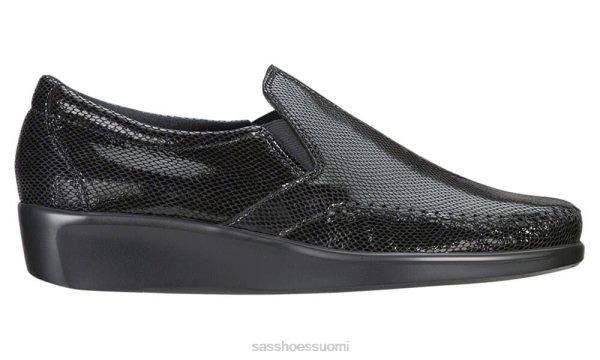 loafer | SAS Shoes unelma lipsahdus loaferissa musta käärme naiset XTJ24Z181