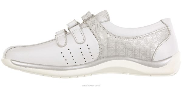 vapaa-ajan kengät | SAS Shoes kisaajan kävelykenkä liitu/hopea naiset XTJ24Z22